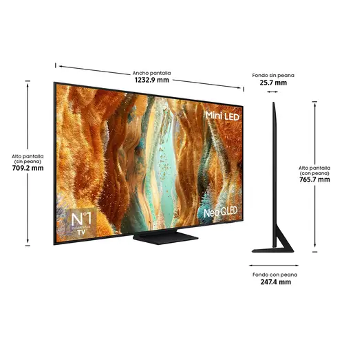 TV 55" Neo QLED QN73F 4K Vision AI Smart TV 2025 - Imagen 12