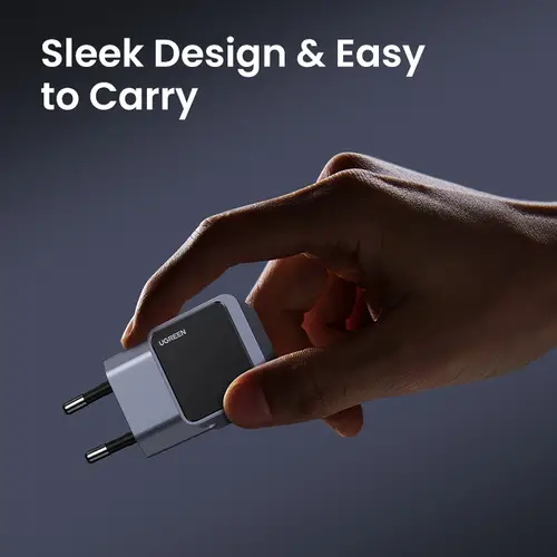 Nexode S 30W USB-C GaN Fast Charger EU gray Teléfono móvil, Batería portátil, Teléfono Gris Corriente alterna Interior - Imagen 5