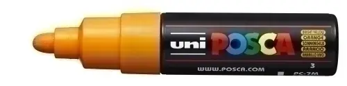 ROTUL.UNI-POSCA PC-7M  NARANJA MEDIO