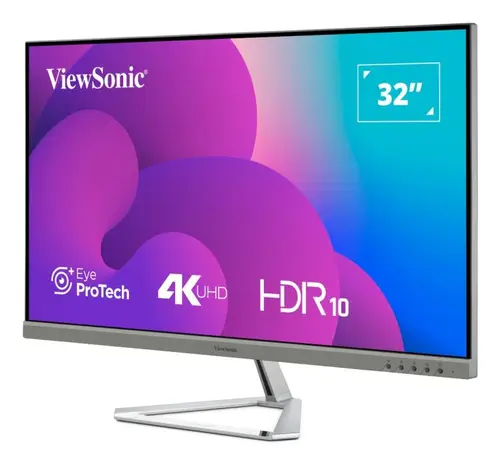 VX3276-4K-MHD-2 pantalla para PC 81,3 cm (32") 3840 x 2160 Pixeles 4K Ultra HD LCD Negro, Plata - Imagen 6