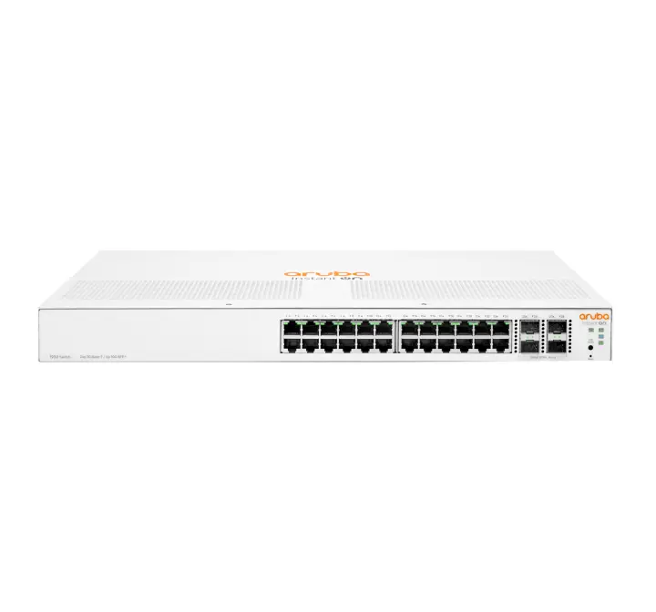 Aruba Networking Aruba Instant On 1930 24G Class4 PoE 4SFP/SFP+ 195W Gestionado L2+ Gigabit Ethernet (10/100/1000) Energía sobre Ethernet (PoE) 1U Blanco