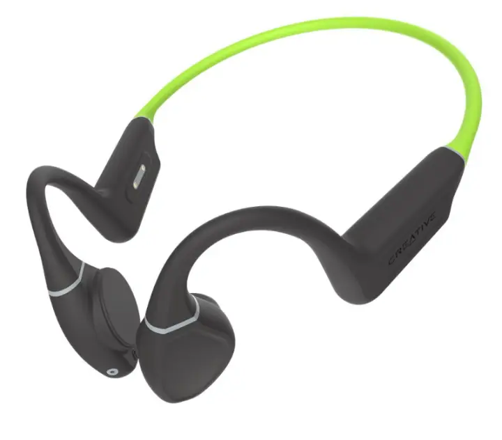 Outlier FREE Plus Auriculares Inalámbrico Banda para cuello Deportes Bluetooth Negro, Verde