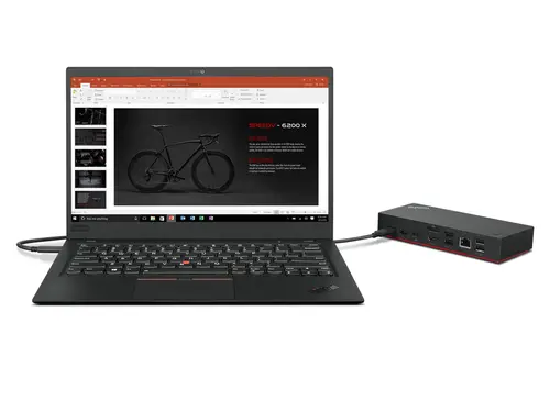 ThinkPad Universal USB-C Dock Alámbrico USB 3.2 Gen 1 (3.1 Gen 1) Type-C Negro - Imagen 5