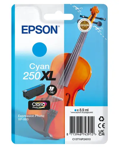 Pack individual de tinta Claria Photo HD 250XL Violin cian - Imagen 9