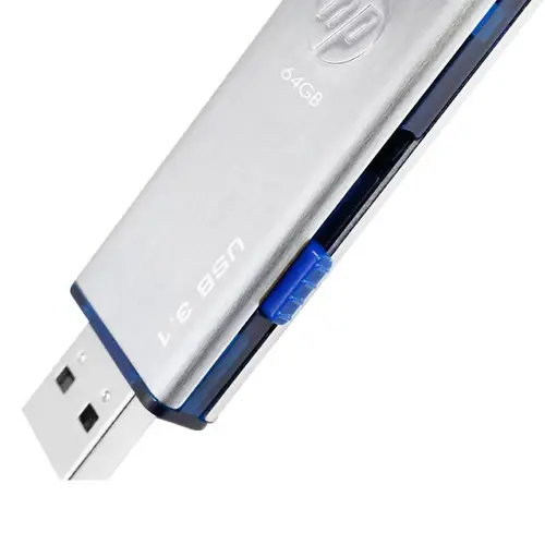 x730w unidad flash USB 64 GB USB tipo A 3.2 Gen 1 (3.1 Gen 1) Azul, Acero inoxidable - Imagen 2