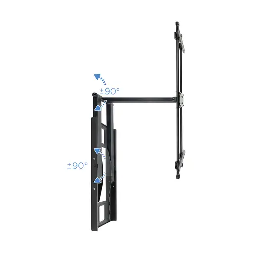 LP4380XL-B soporte para TV 2,03 m (80") Negro - Imagen 4