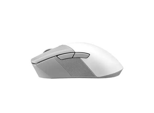 ROG Gladius III Wireless Aimpoint White ratón Juego mano derecha RF Wireless + Bluetooth + USB Type-A Óptico 36000 DPI - Imagen 2