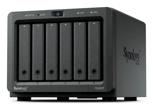 FS200T servidor de almacenamiento NAS Escritorio Intel® Celeron® J4125 4 GB DDR4 Negro - Imagen 1