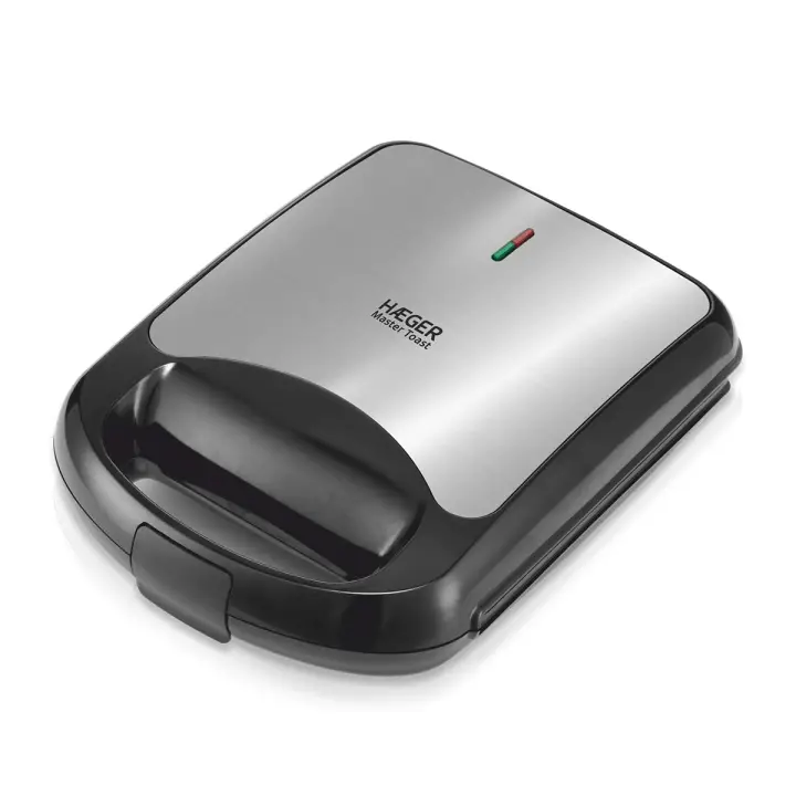 SM-15G.009A sandwichera 1500 W Negro, Acero