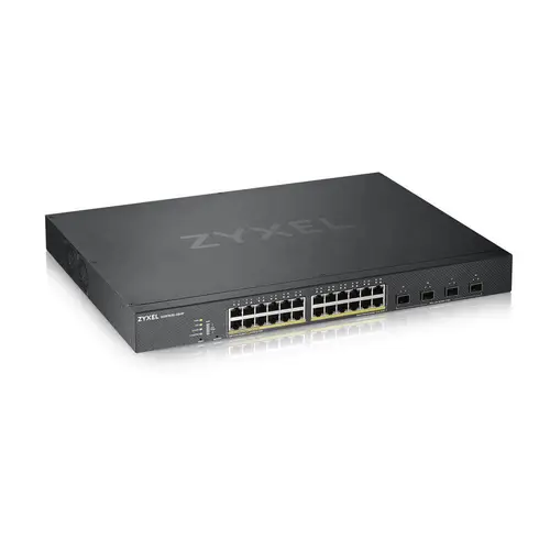 XGS1930-28HP Gestionado L3 Gigabit Ethernet (10/100/1000) Energía sobre Ethernet (PoE) Negro - Imagen 1