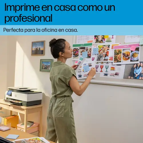 OfficeJet Pro 8132e Inalámbrico All-in-One Color Impresora, Servicio Instant Ink  Impresión a doble cara - Imagen 9