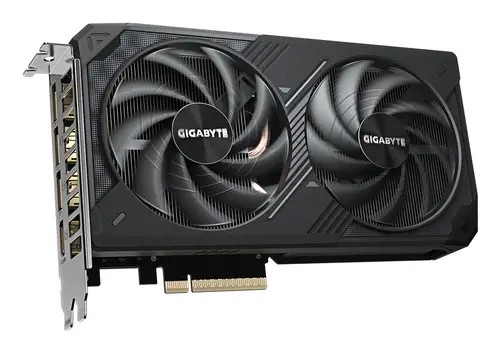GeForce RTX 5060 Ti WINDFORCE OC 16G Tarjeta Gráfica  16 GB GDDR7, 128 bits, PCI-E 5.0, 2587 MHz Frecuencia del núcleo, 3 x DisplayPort, 1 x HDMI, GV-N506TWF2OC-16GD - Imagen 3