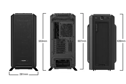 Silent Base 802 Window Black Midi Tower Negro - Imagen 2
