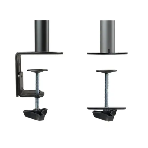 Soporte de Mesa Giratorio e Inclinable para Pantalla (Monitor / TV Plasma / LCD / LED) 13"-32", de Un Brazo, max 8 kg, Negro - Imagen 8