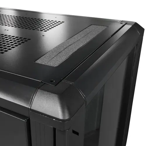 Armario Rack para Servidores 32U 19" 4 Columnas - Rack de Servidores con Cerradura y Seguro - Rack con Ruedas y Carriles de Montaje Ajustables para Equipo de Red - Imagen 5
