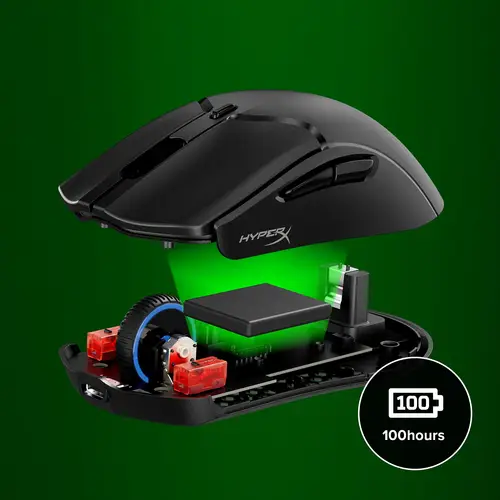 Pulsefire Haste 2 Mini: ratón gaming inalámbrico (negro) - Imagen 5