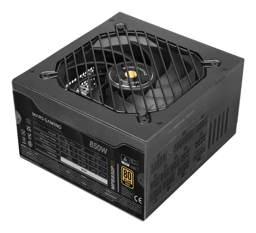 MPB850PSI unidad de fuente de alimentación 850 W 24-pin ATX ATX Negro - Imagen 3