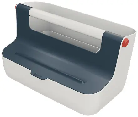 61250089 caja de almacenaje Otro ABS sintéticos Gris, Blanco