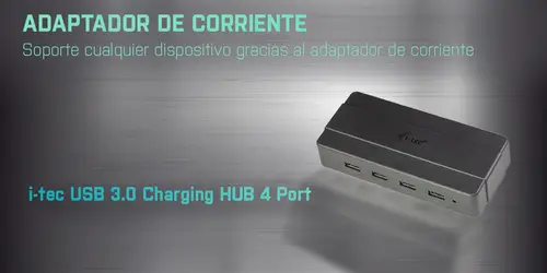 USB 3.0 Charging HUB 4 Port + Power Adapter - Imagen 8