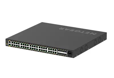 GSM4248PX-100EUS switch Gestionado L2/L3/L4 Gigabit Ethernet (10/100/1000) Energía sobre Ethernet (PoE) Negro