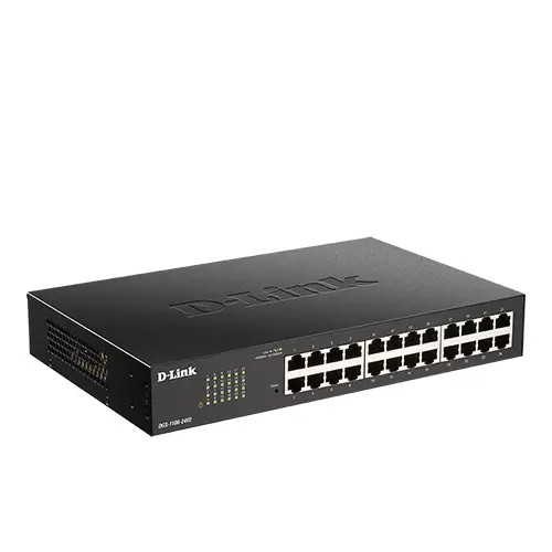 DGS-1100-24V2 switch Gestionado L2 Gigabit Ethernet (10/100/1000) 1U Negro - Imagen 2