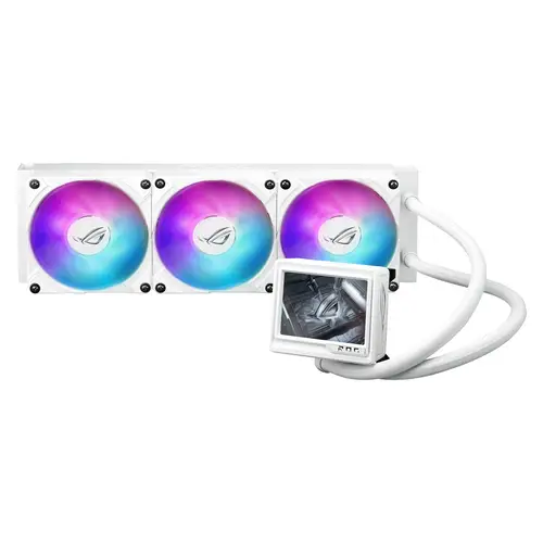 ROG RYUJIN III 360 ARGB EXTREME WHT Procesador Sistema de refrigeración líquida todo en uno 12 cm Blanco 1 pieza(s) - Imagen 3