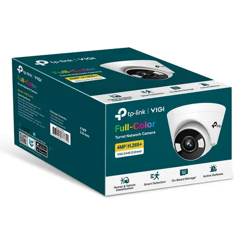 VIGI C450 Torreta Cámara de seguridad IP Interior 2880 x 1620 Pixeles Techo - Imagen 2