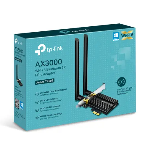 Archer TX50E WLAN / Bluetooth 2402 Mbit/s - Imagen 2