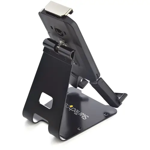 Soporte Seguro para Tablet con Cable de Seguridad con Candado K-Slot - Base para Tablets de 7,9 a 13 Pulgadas - Soporte Universal Ajustable de Sobremesa para Tablet - Soporte Antirrobo - Imagen 2