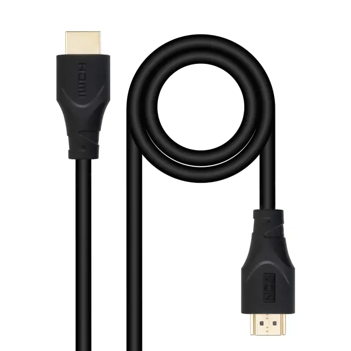 Cable HDMI V1.4 CCS, A/M-A/M, Negro, 1m