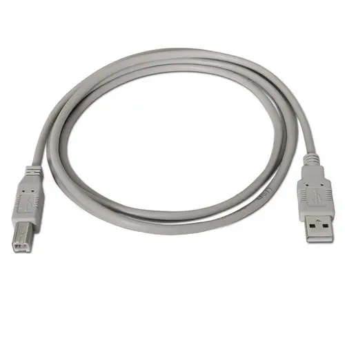 A101-0002 cable USB USB 2.0 1,8 m USB A USB B Beige - Imagen 2