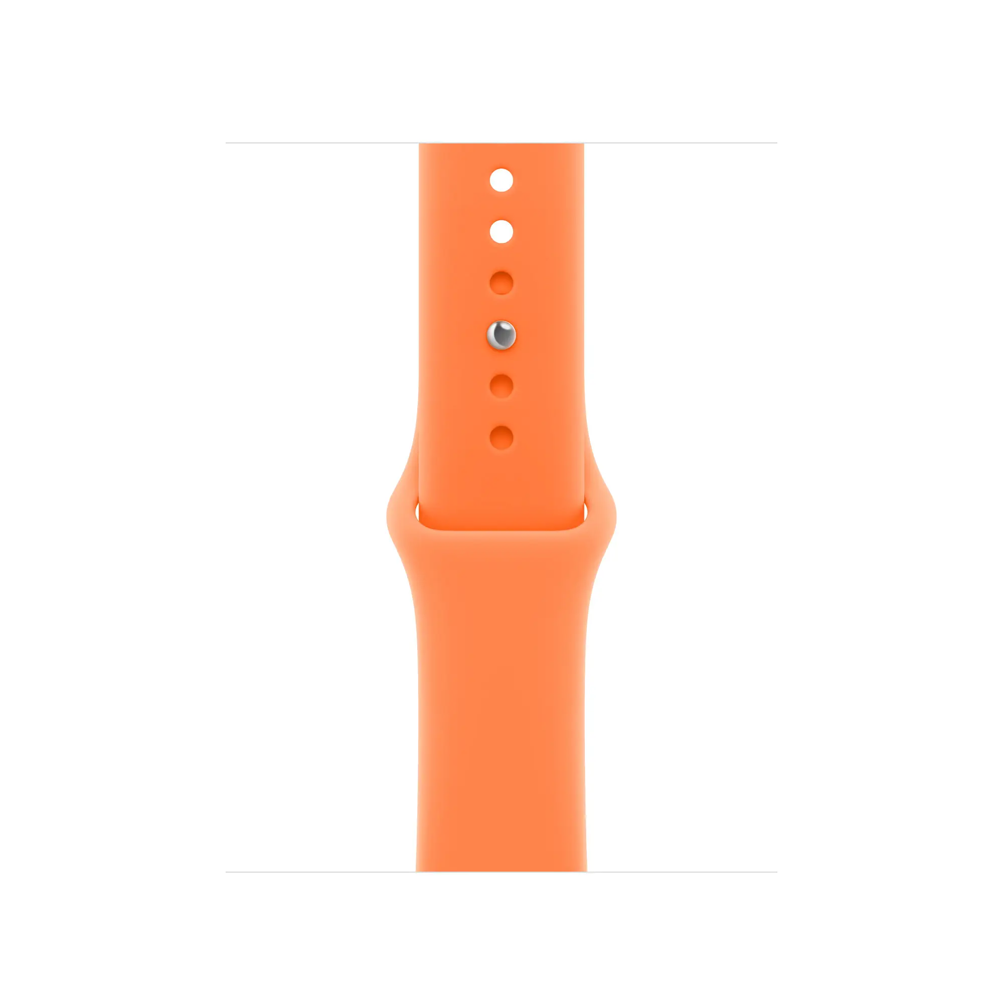 Correa deportiva color clementina (40 mm) - Talla M/L