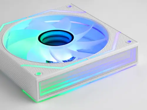 MF3DPROX2RW sistema de refrigeración para ordenador Carcasa del ordenador Ventilador 12 cm Blanco - Imagen 4