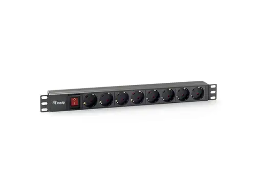 333283 unidad de distribución de energía (PDU) 8 salidas AC 1U Negro - Imagen 1