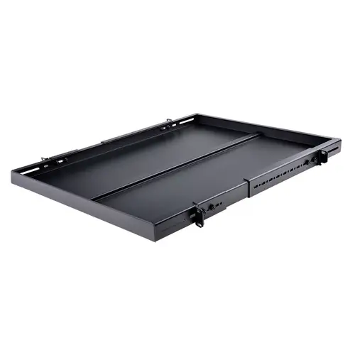 Estante Ajustable 1U para Rack de Servidores - 150kg - Bandeja Universal de 19 Pulgadas Ajustable de 49,5 a 96,5cm - para Equipos de Red - 27,5" (69,8cm) de Profundidad para Rack de 19" - Imagen 7