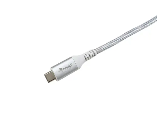 128375 Cable de extensión USB 3.2 Gen 2 C a C, 0,5m, M/F, 4K/60Hz, 10Gbps, Blanco - Imagen 4