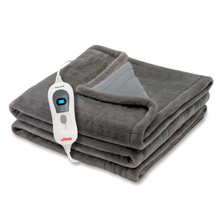 Softy Fleece Manta eléctrica 120 W Gris