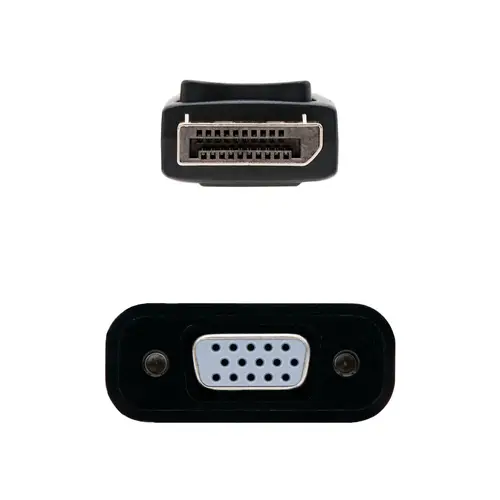 Conversor DisplayPort a sVGA, DisplayPort/M-sVGA/H, Negro, 15 cm - Imagen 2