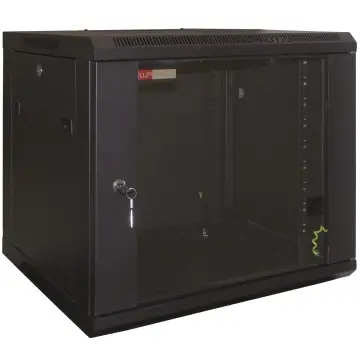 WPN-RWB-09605-B armario rack 9U Bastidor de pared Negro