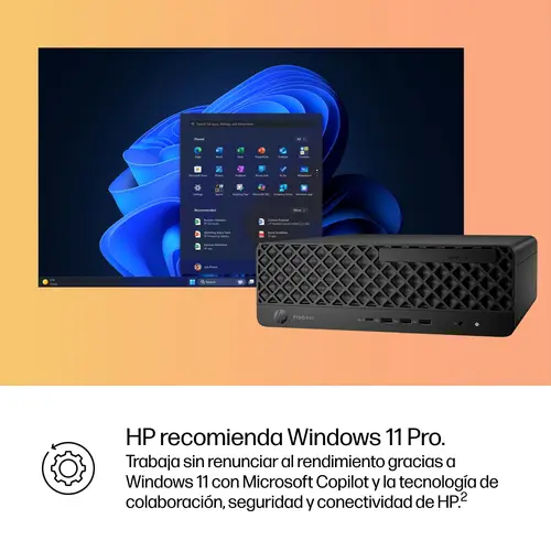 ProDesk 4 SFF G1i Desktop AI PC Intel Core Ultra 7 265 16 GB DDR5-SDRAM 512 GB SSD Windows 11 Pro - Imagen 4