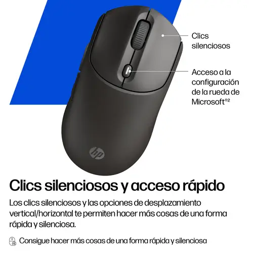 Ratón inalámbrico negro 405 silencioso - Imagen 3