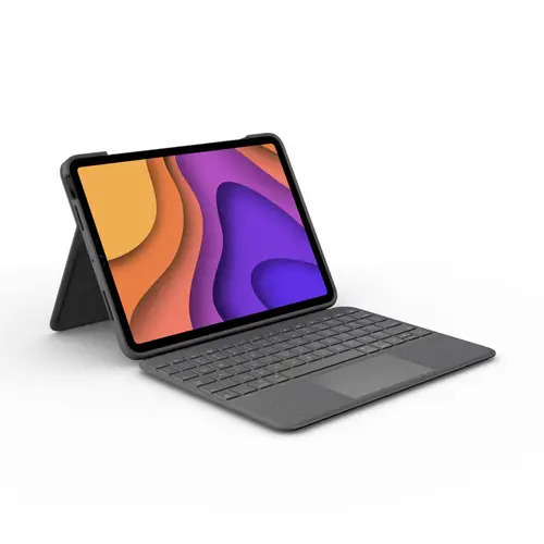 Folio Touch QWERTY Inglés internacional Smart Connector Gris - Imagen 1