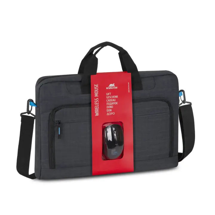 Regent 8058 maletines para portátil 43,9 cm (17.3") Bandolera Ne..