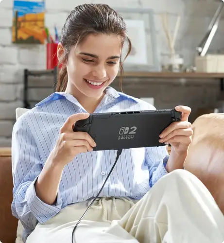 Switch 2 videoconsola portátil 20,1 cm (7.9") 256 GB Pantalla táctil Wifi Negro - Imagen 16