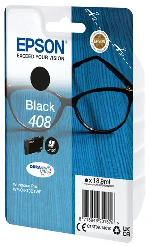 Singlepack Black 408 DURABrite Ultra Ink - Imagen 2