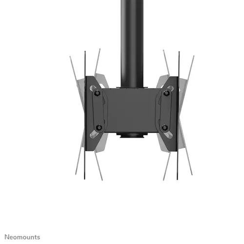 CL35-340BL22 Soporte de techo para doble monitor/TV 23-42" - alt. 106-156 cm - Imagen 4