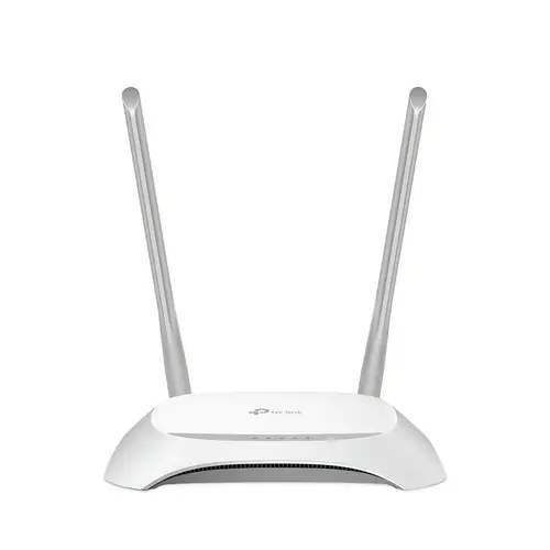 TL-WR850N router inalámbrico Ethernet rápido Banda única (2,4 GHz) Gris, Blanco - Imagen 1