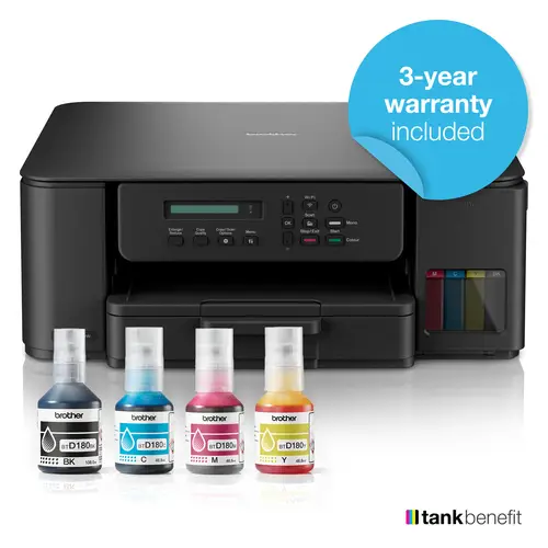 DCP-T580DW impresora multifunción Inyección de tinta A4 1200 x 6000 DPI Wifi - Imagen 5