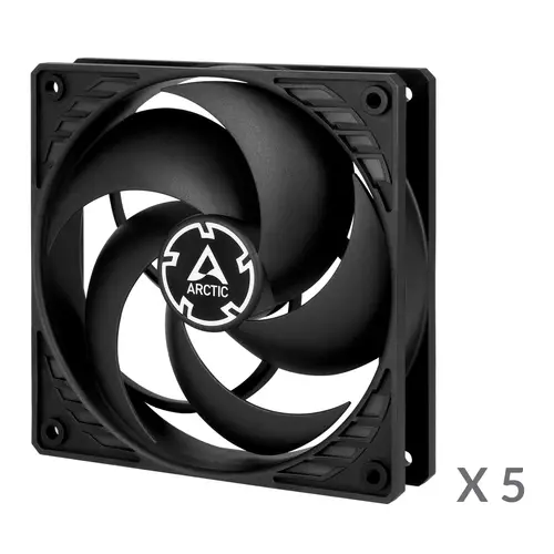P12 Value Pack Carcasa del ordenador Ventilador 12 cm Negro - Imagen 2