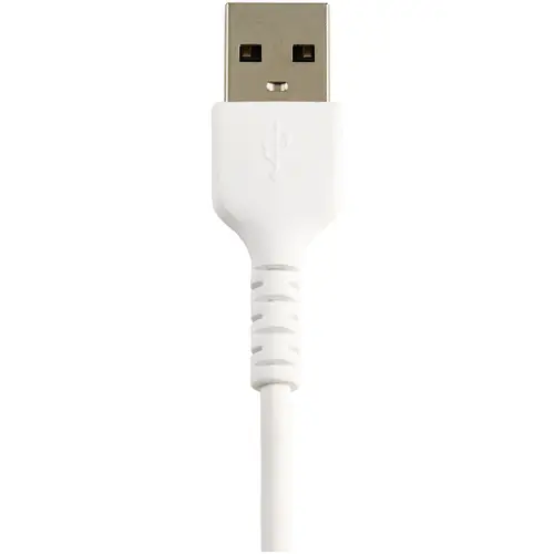 Cable Resistente USB-A a Lightning de 15 cm Blanco - Cable de Sincronización y Carga USB Tipo A a Lightning con Fibra de Aramida Resistente - Certificado MFi de Apple - para iPad/iPhone 12 - Imagen 4